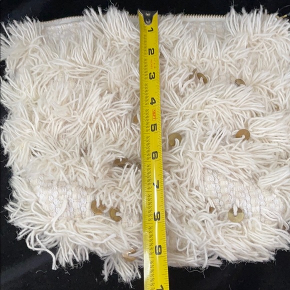 Boho Style Fringed Cosmetic Bag. - Picture 7 of 8